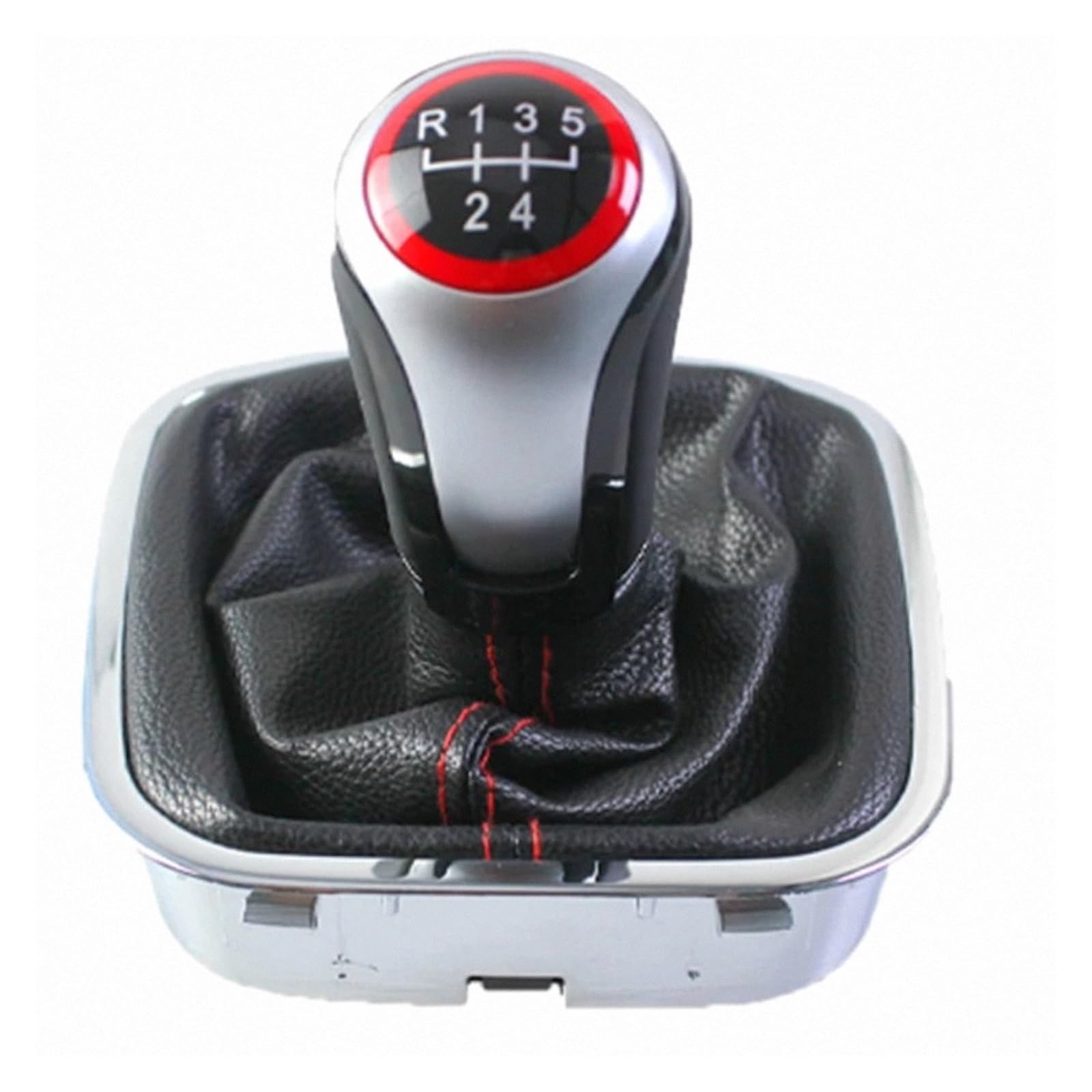 Kunyos 5 Speed Shift Knob For Vw For Polo 6R 6C Hatchback Sedan 2011-2019 Stylish