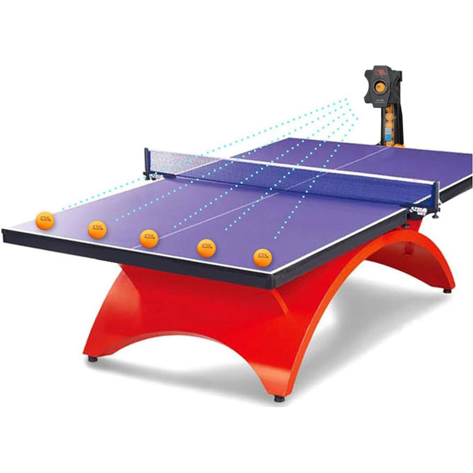 Robot do Tenisa Stołowego Automatyczny Robot do Ping Ponga do Treningu Robot do Tenisa Stołowego Ulepszenie Robota do Tenisa Stołowego, do Treningu, Klubu Gier Sportowych, Nauki