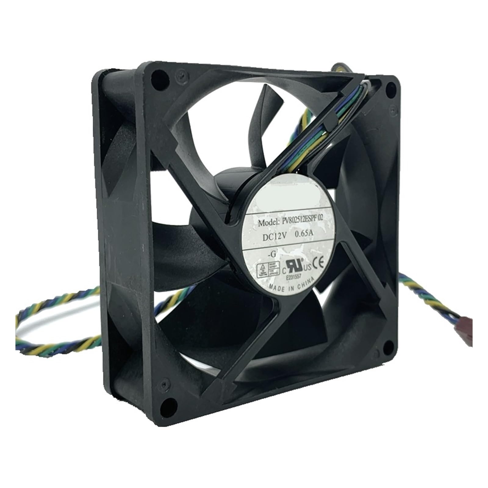 TYHUJKKL PV802512ESPF PVA092J12M PVA080G12R 4-Wire PWM Cooling Fan 8cm(PVA080G12R)
