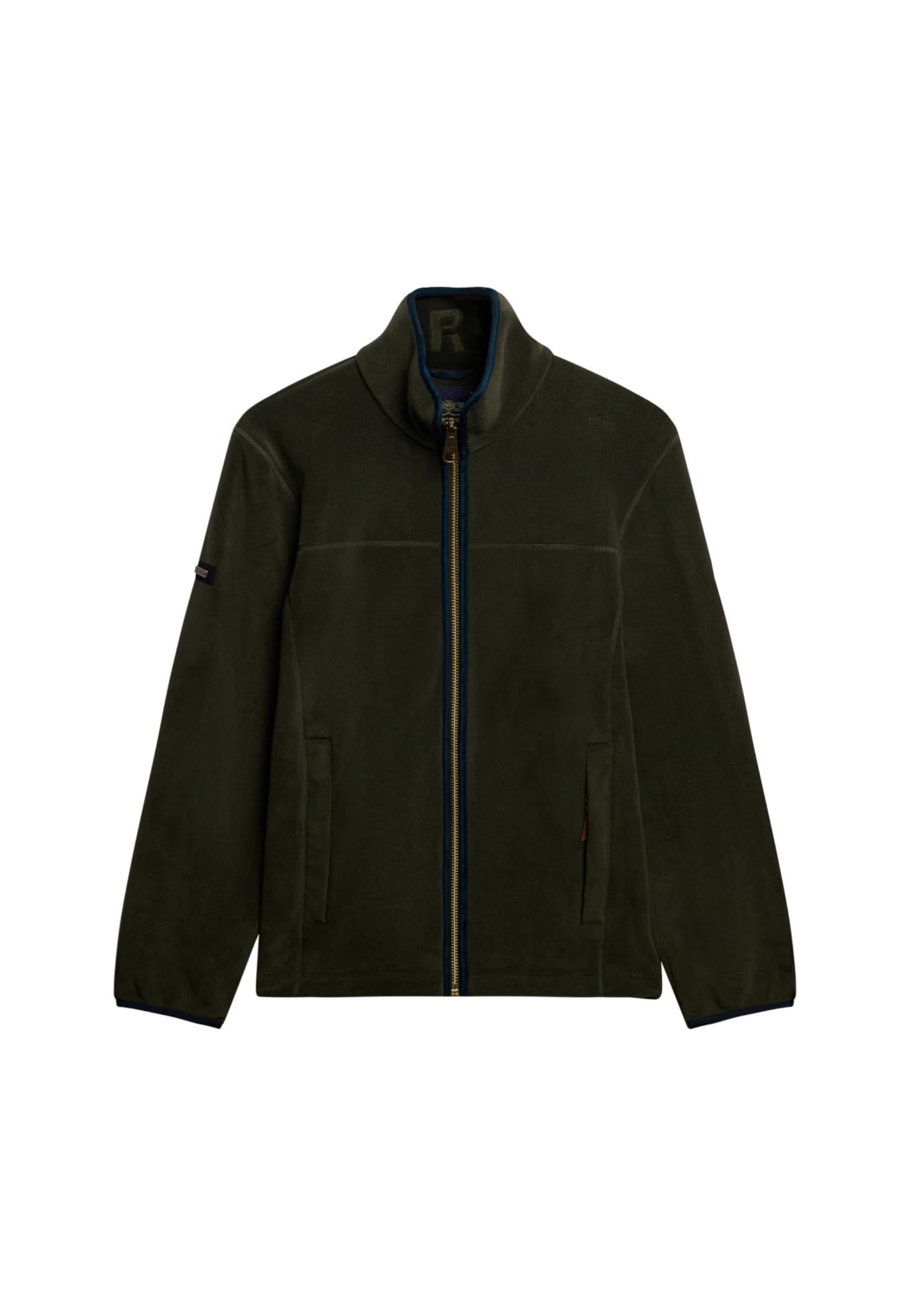 Superdry Men's Green Estate Full Zip Fleece - Size: L