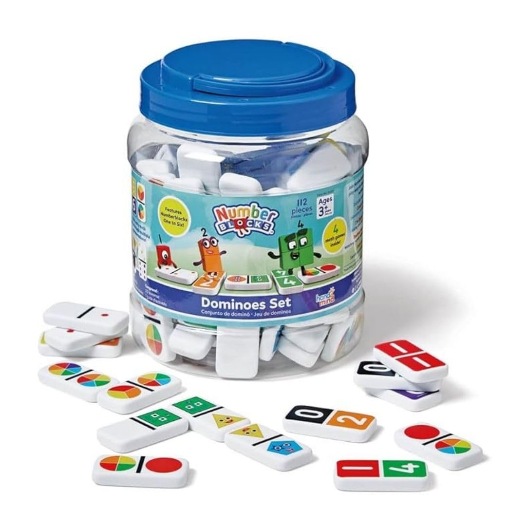 Amazon.co.jp: Numberblocks ナンバーブロックス ドミノセット 112個