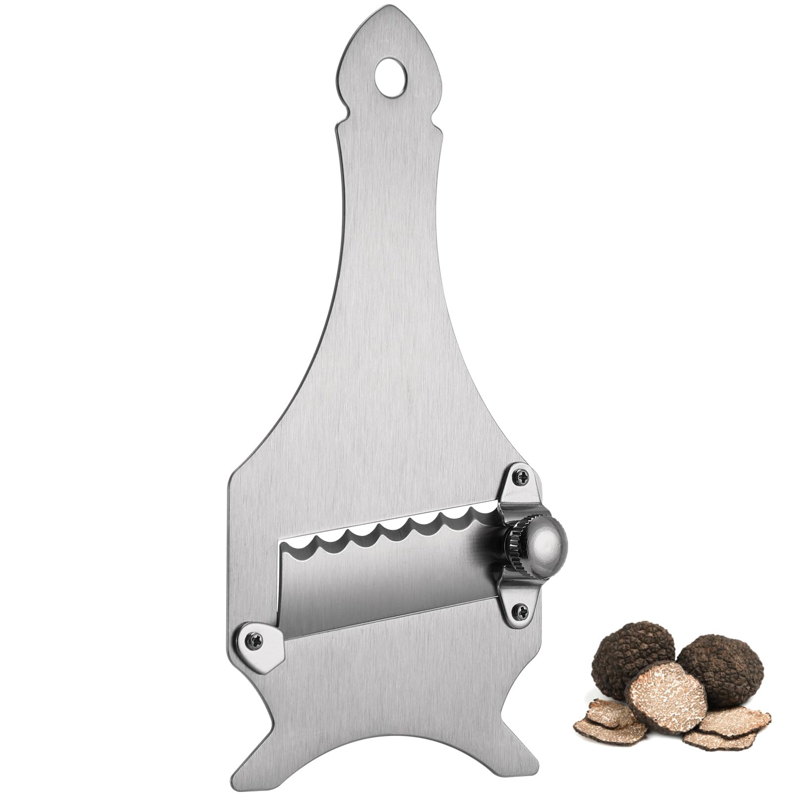 Pelapatate in Acciaio Inox, Strumento per Frutta e Cucina, Argento