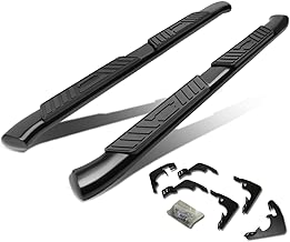 For Chevy Colorado/GMC Canyon Extended Cab 5 inches Curved Side Step Nerf Bar Running Board (Black) - coolthings.us