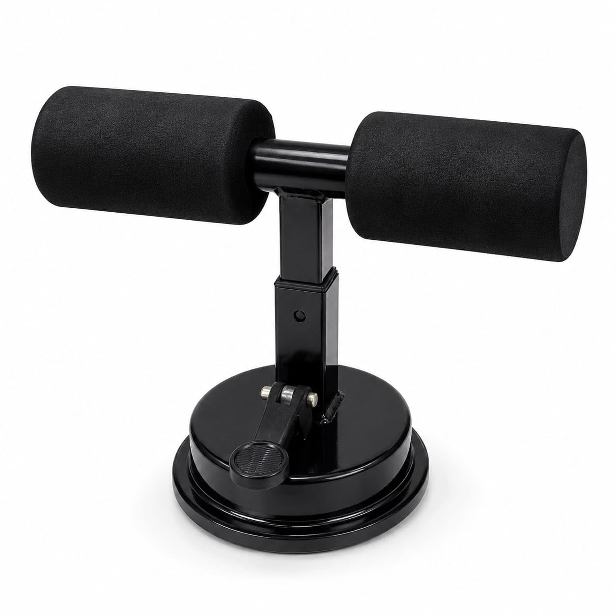 Adjustable Sit Up Assistant with Strong Suction Base, Portable Foot Holder for Abdominal Exercise, Core Training and Home Workout Equipment (Black, Pack of 1)-image-17