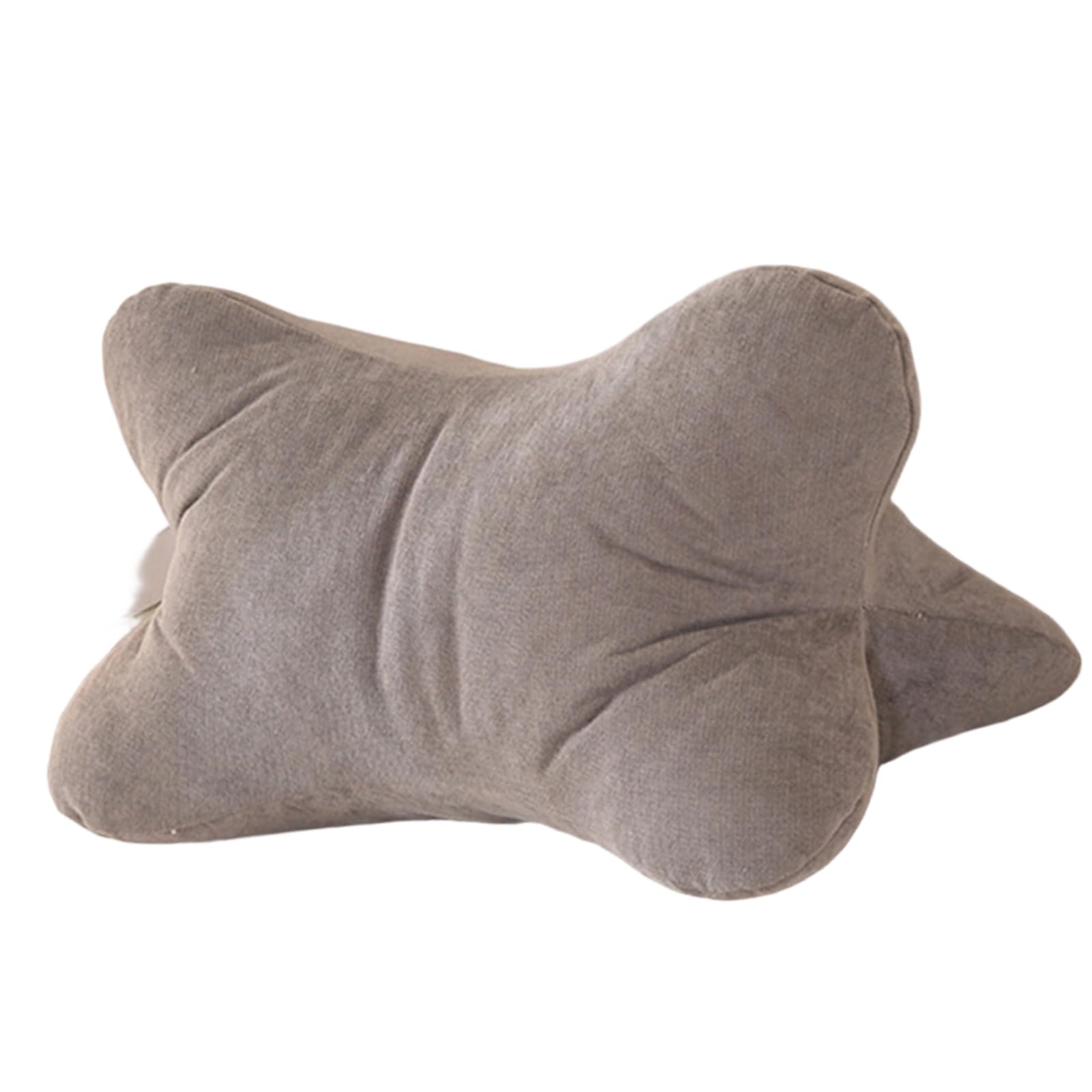 Elnwnnkc C Elnwnnk And Lumbar Pillow Adjustable Seat Orrection Ushion Soft Otton Filling For Home Ar Travel Use Lumbar Ushion