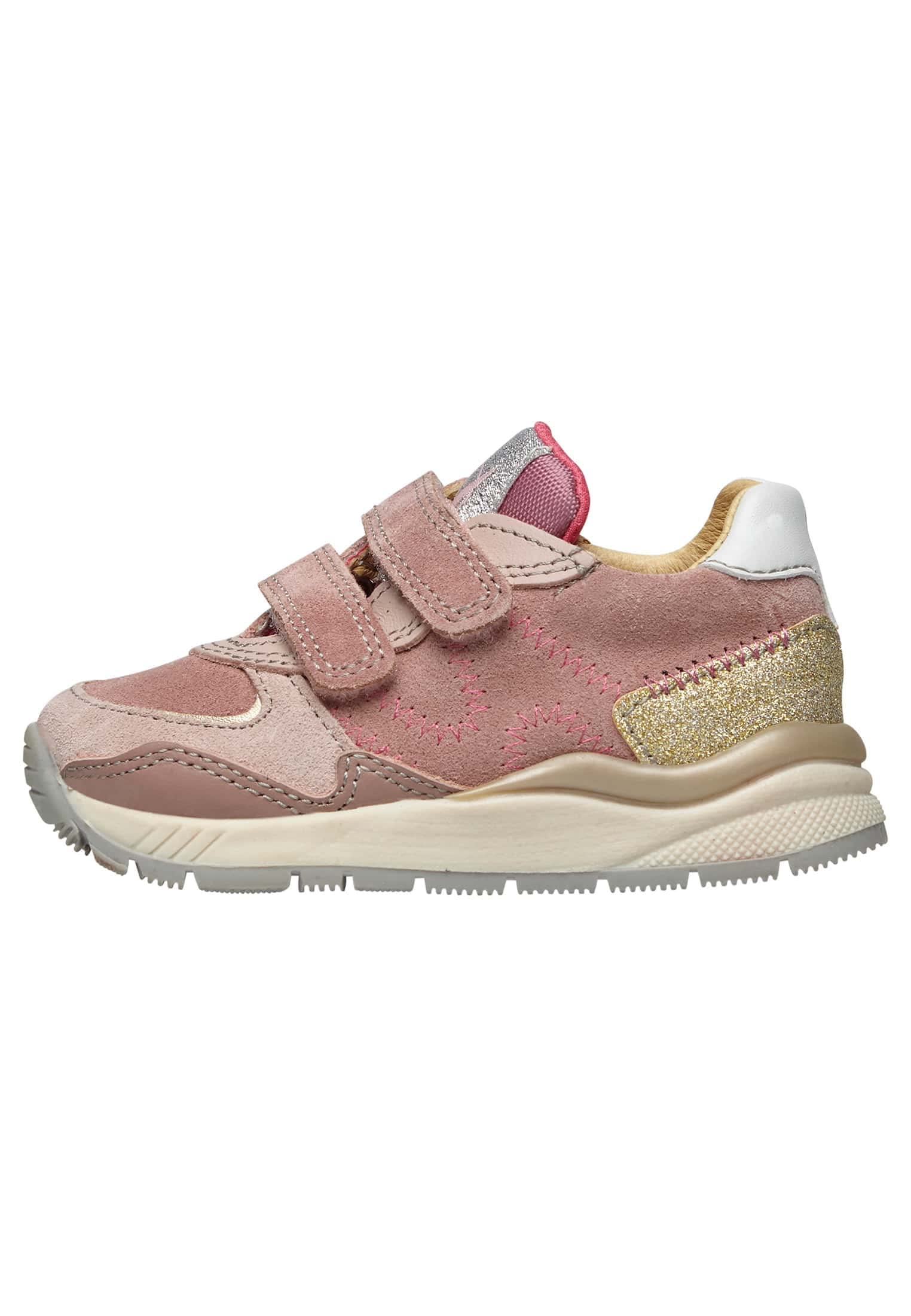 Naturino Sneakers in Suede e Tessuto Tecnico, Grigio 25