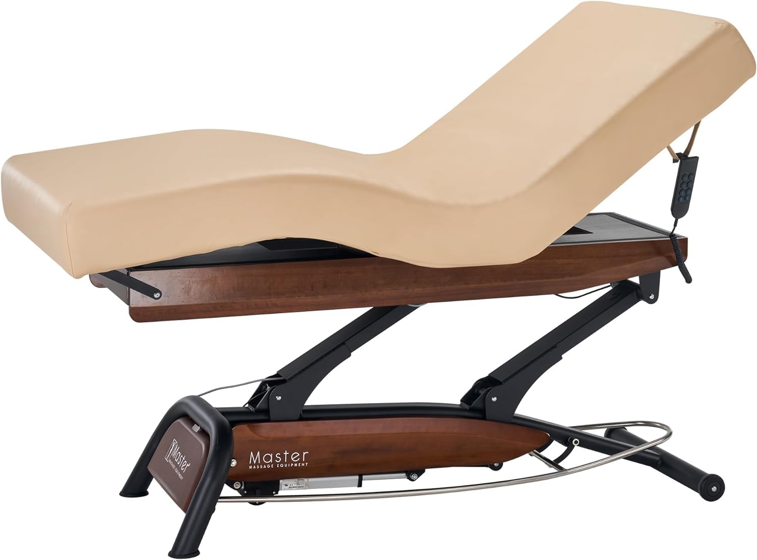 Massage Atlas Luxury Spa Tables 33 5 inch Width Cream Spa Bed Salon Bed Beauty Table One Motor