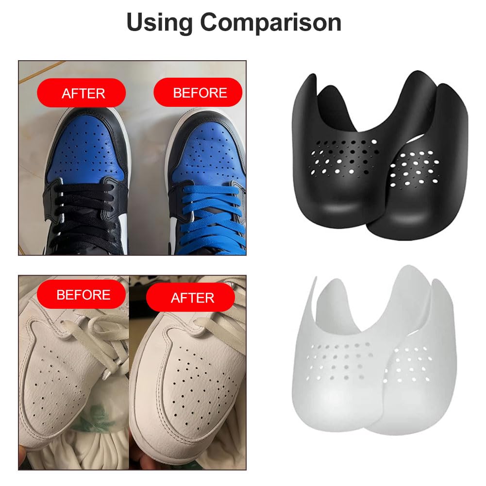 SEMINISMAR Protección antiarrugas para zapatos, protección contra pliegues de zapatos, protección contra pliegues de zapatos, protección contra torceduras, protección contra torceduras, protección
