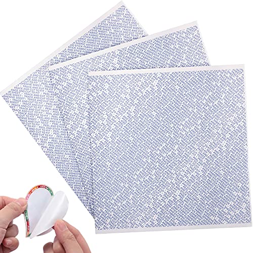 Patch Magic Adhesive Iron On Adhesive Patches Double Sided Patches Fabrics Adhesive Sheets Cut to Fit Freestyle Patch Adhesive Kit for Badge Fabric Patches Sewing (3 Pieces)
