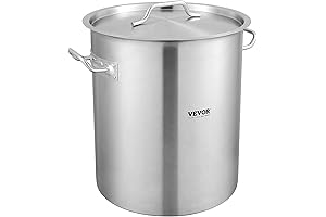 VEVOR 42 Quart Stainless Steel Stockpot: A Kitchen Essential for Large-scale Culinary Creations