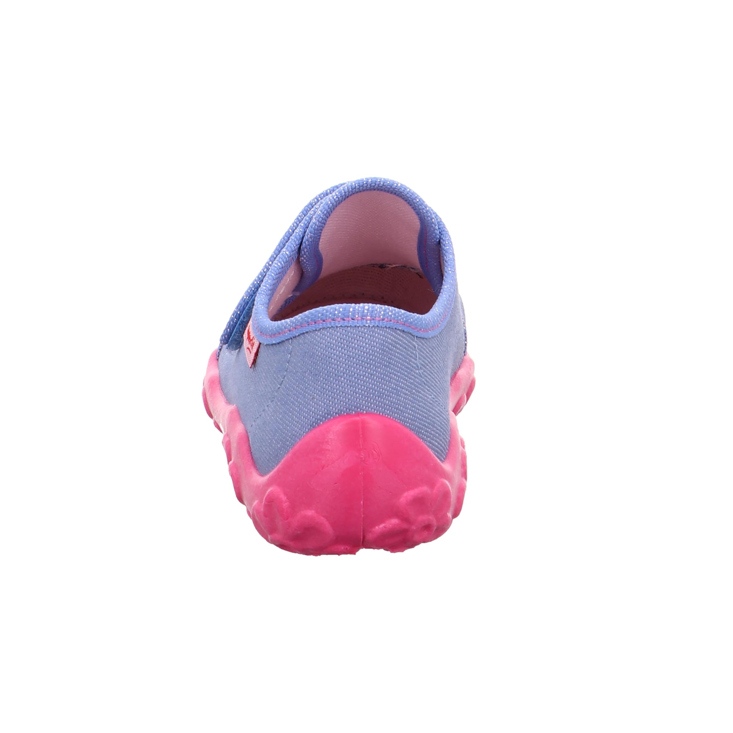 Superfit Mädchen Bonny Hausschuhe, Blau Pink 8030, 34 EU – Ansicht 2