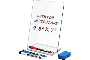MaxGear Desktop Whiteboard: The Perfect Desk Accessory for Staying Organized and Creative