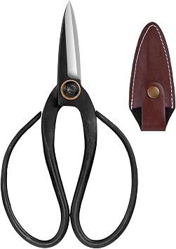 VISEMAN Japanese Bonsai Pruning Scissors, KinTakashi Gardening Shears | for Bonsai Trimming