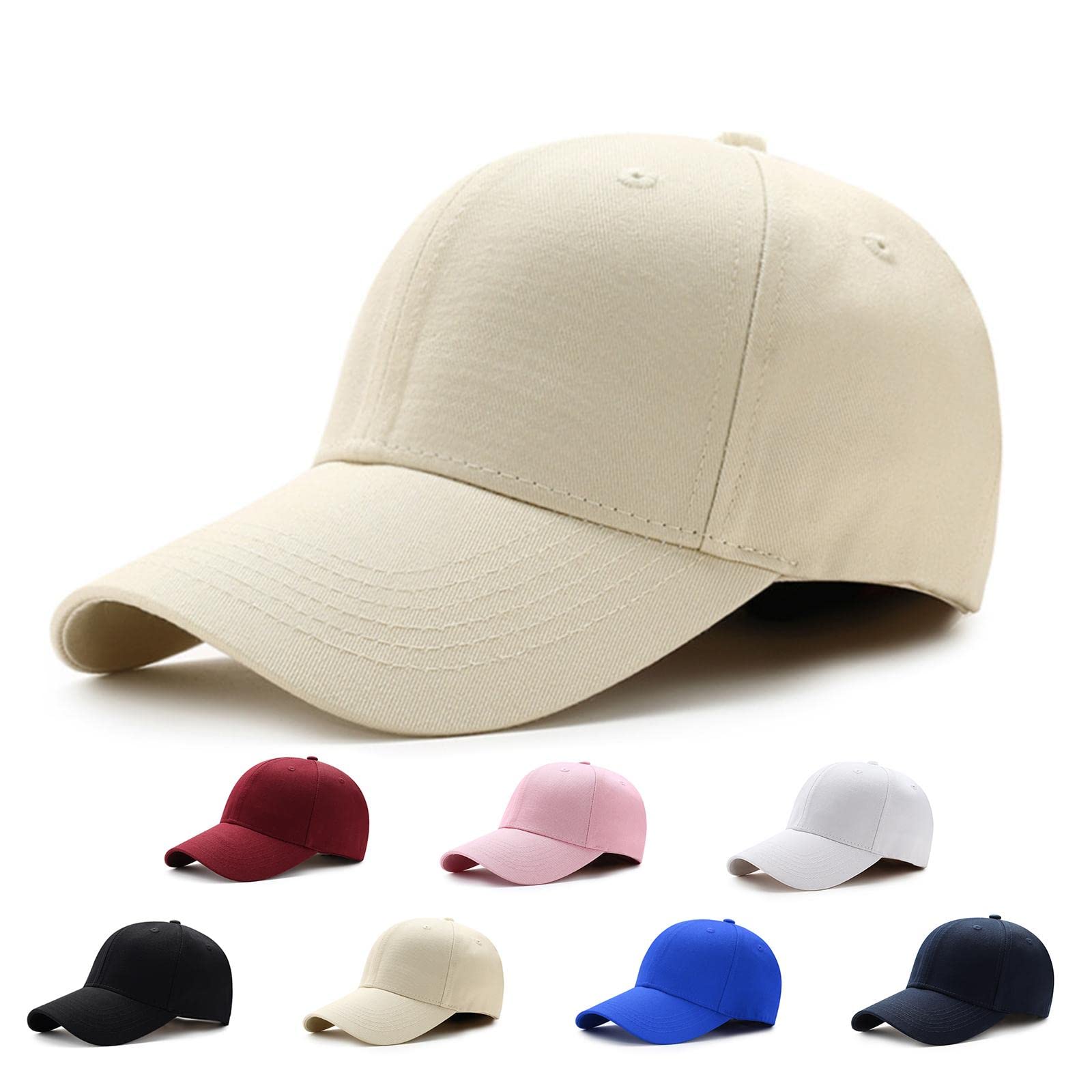 EDTON Gorra De Béisbol Mujer Gorra De Béisbol Al Aire Libre Clásico Ajustable Planit Sombrero Deportes Ocio Gorra De Verano Sombrero para El Sol Deportes Viajes Gorras