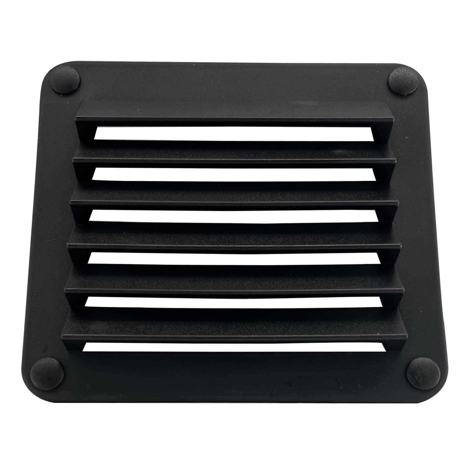 Kjueq Nero Black And White Plastic Nylon Ventilation Panels/Vents Marine Yacht Hardware Accessories(Nero)