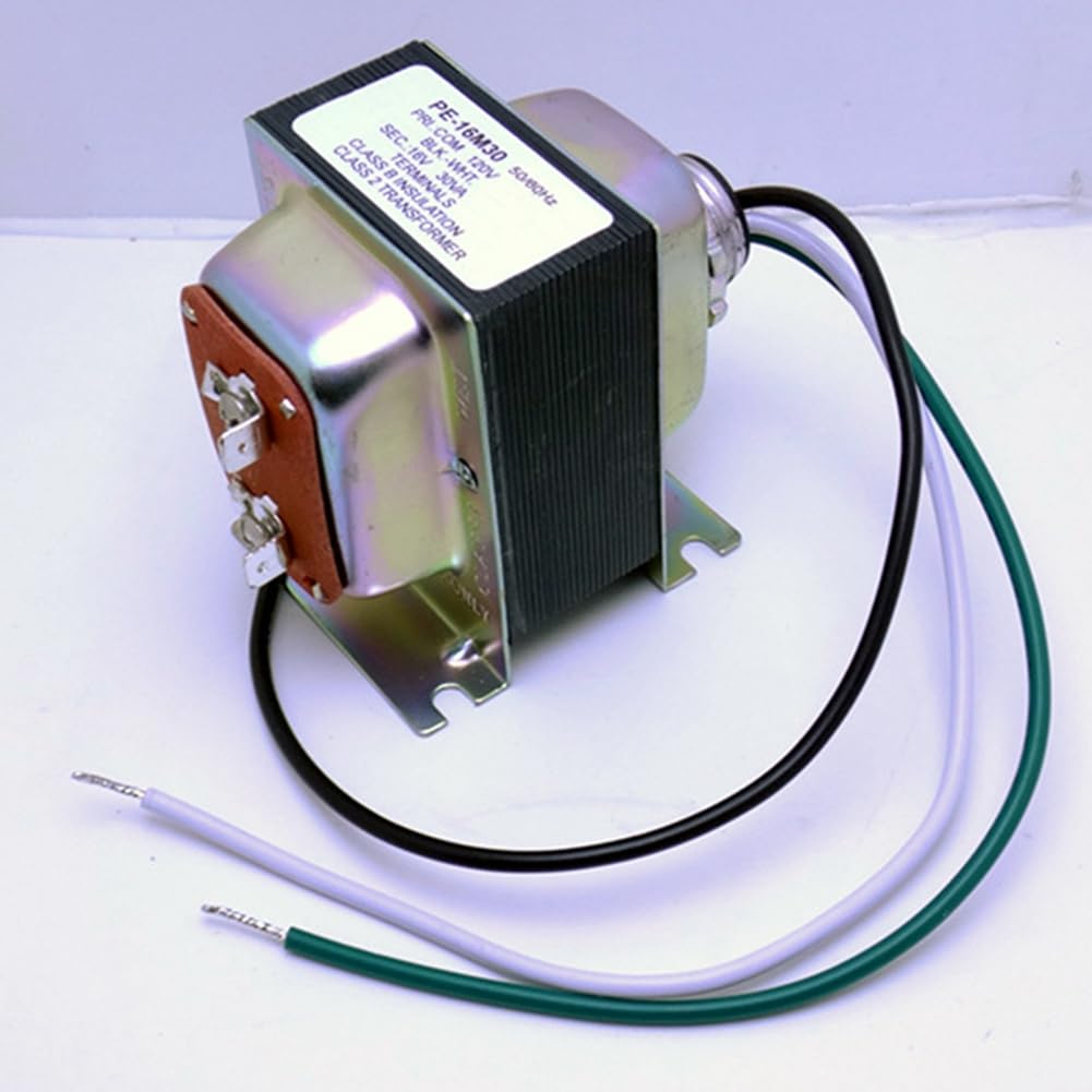 Transformador de timbre (AC16 V, 30 VA para dispositivo adaptador de corriente para timbre de vídeo