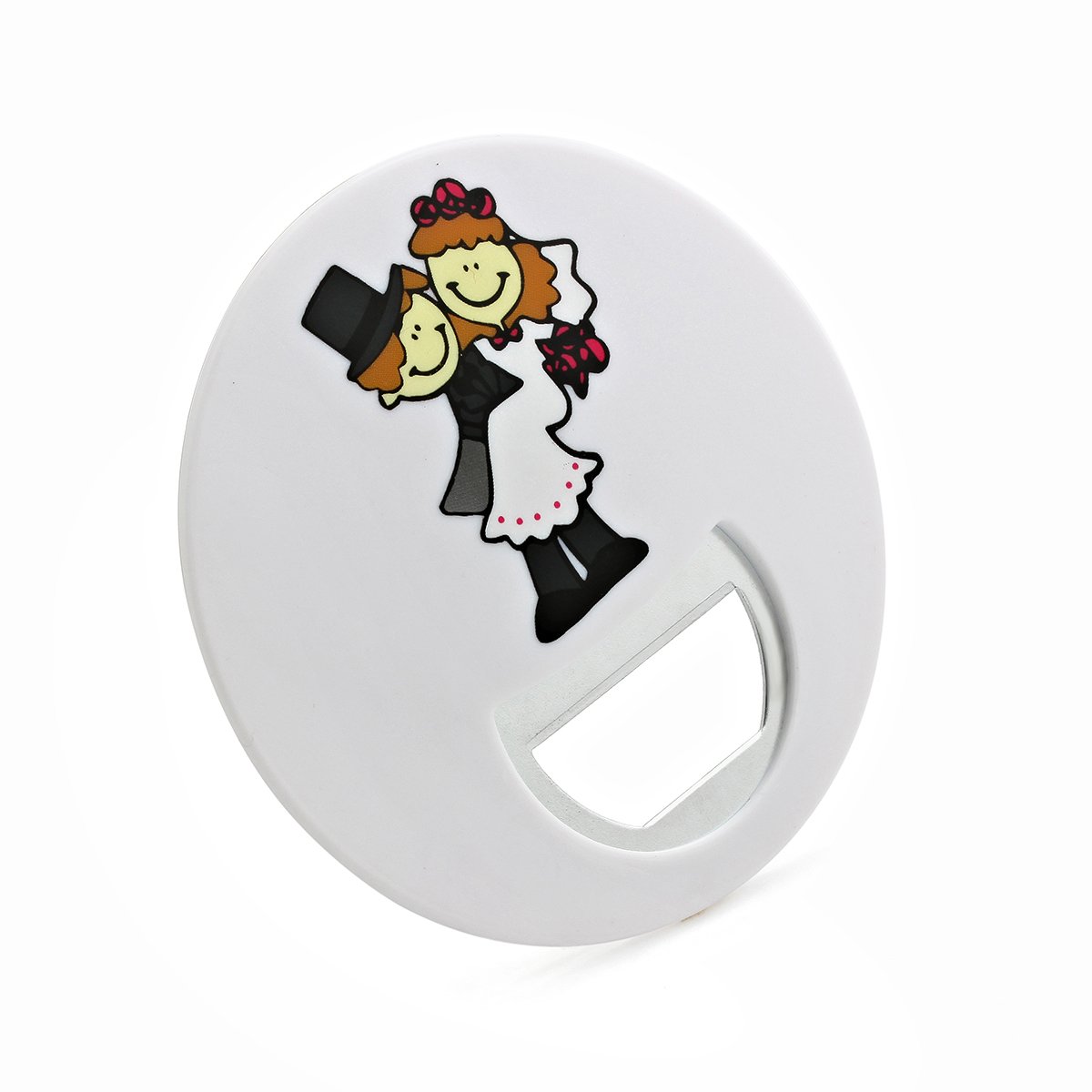 Apribottiglie Magnetico Personalizzato - Idea Regalo Matrimonio E Eventi - Foto 2