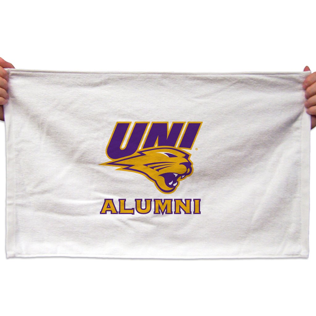 VictoryStore Towels - University of Northern Iowa Rally Towels, Alumni, Set of 3