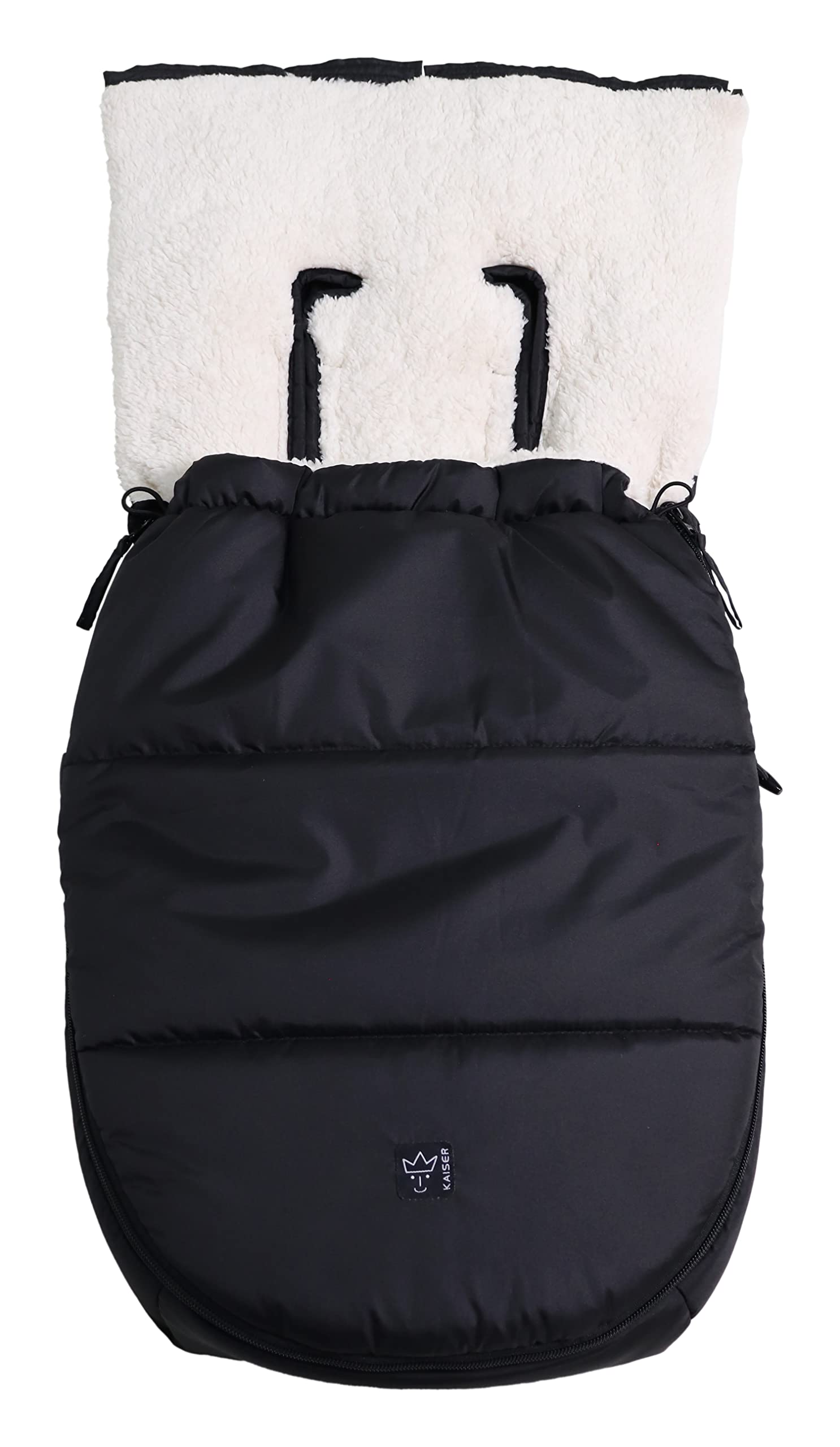 KAISER 65384251 HOODY 2.0 Sherpa Polar, czarny/kremowy