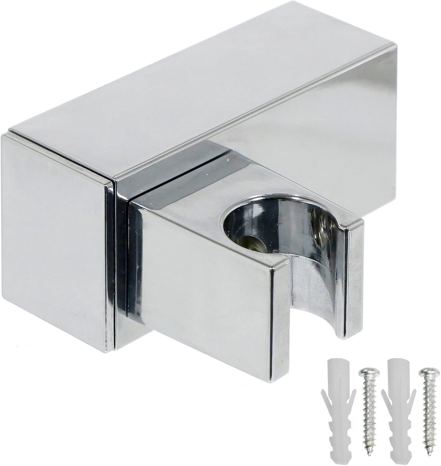 SPARES2GO Wall Clamp compatible with Grohe Shower Head Adjustable