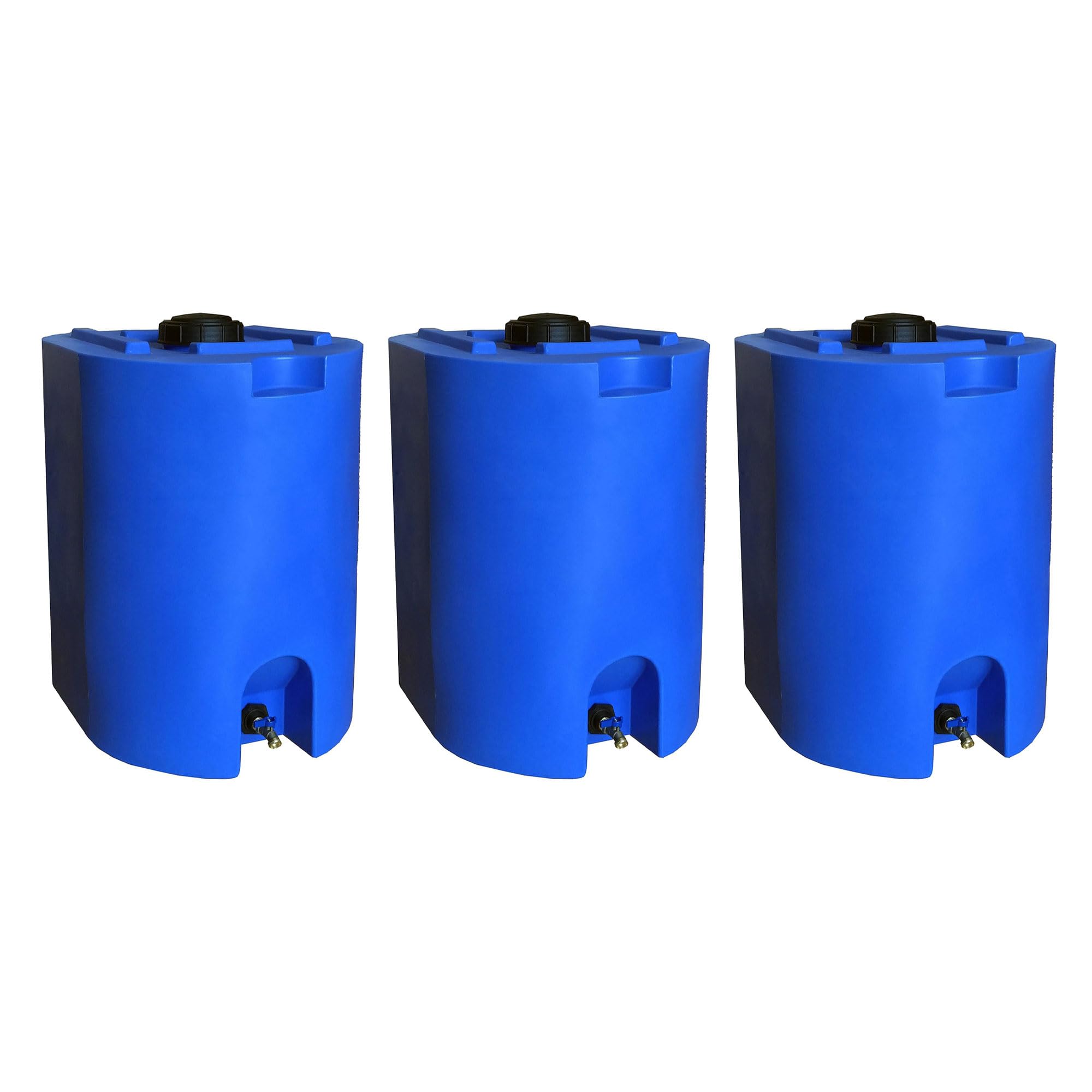 WaterPrepared 3-Pack 55-Gallon Stackable Tanks