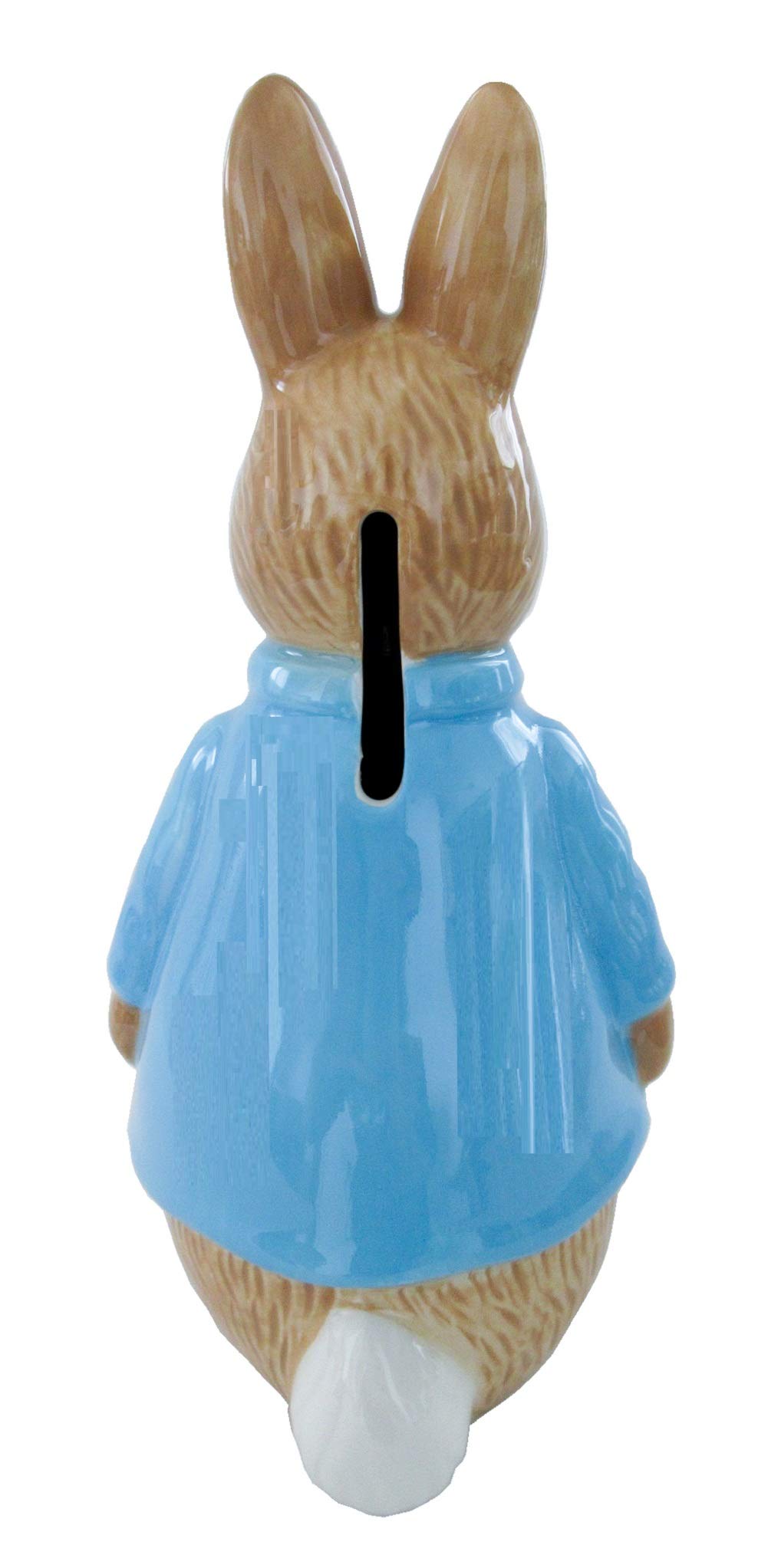 Amazon.co.jp: 英国 ピーターラビット フィギュア 陶磁器 貯金箱