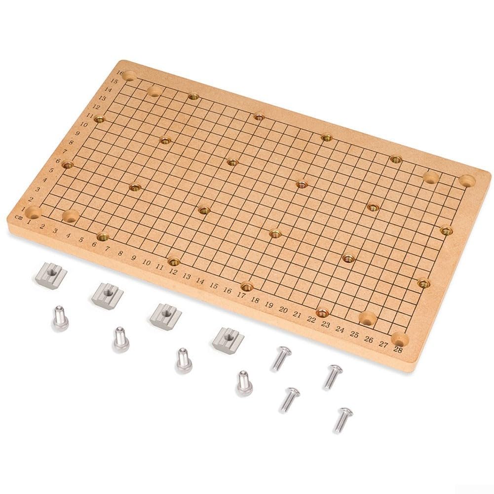 Plaque de victime en MDF pour CNC 3018 pour trous m6 Plaque de victime en
