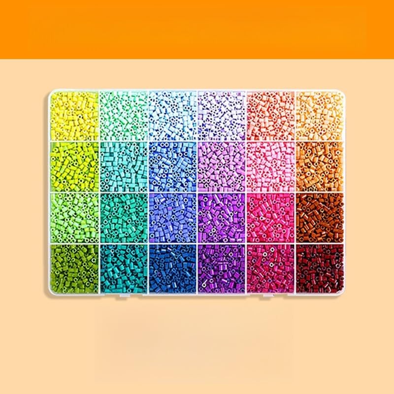 Colorful Fuse Beads Craft Kit - Beads Set with Tools, Fusion Bead Craft Supplies for Adults (colorful3)