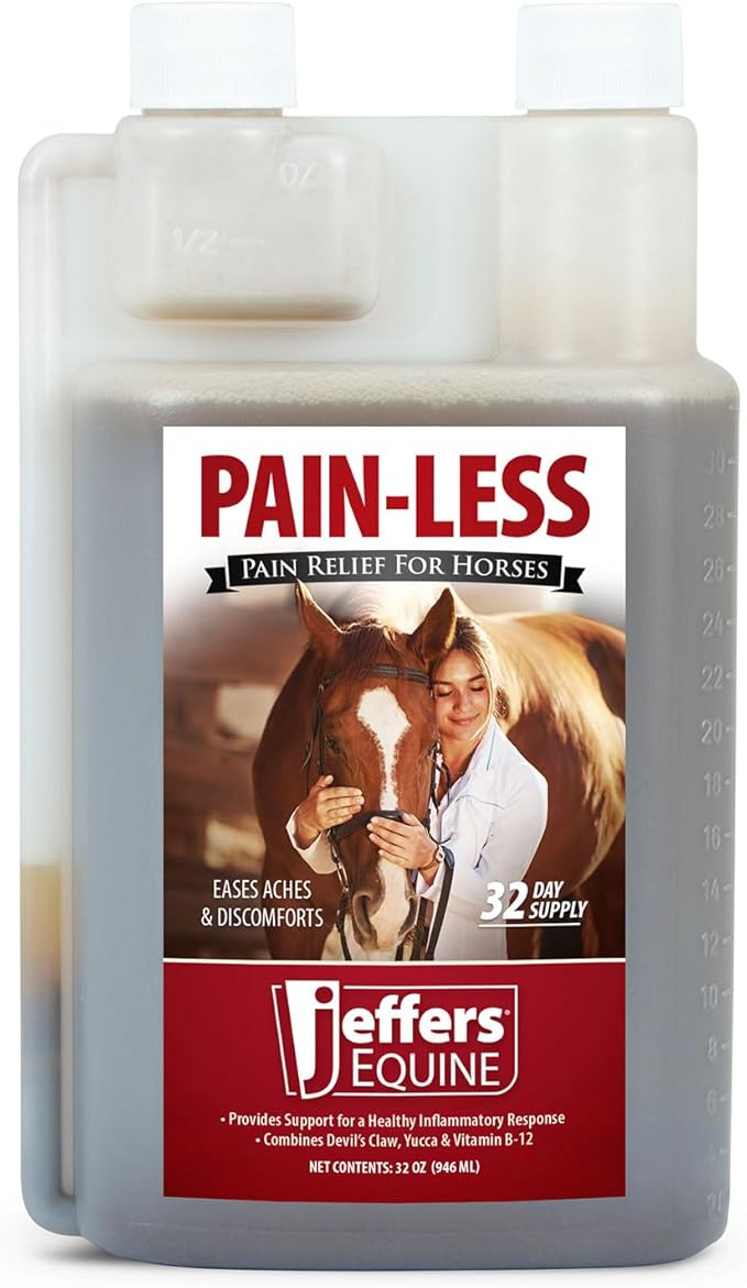 Jeffers Equine PainLess Vitamin Formula for Horses 32 oz
