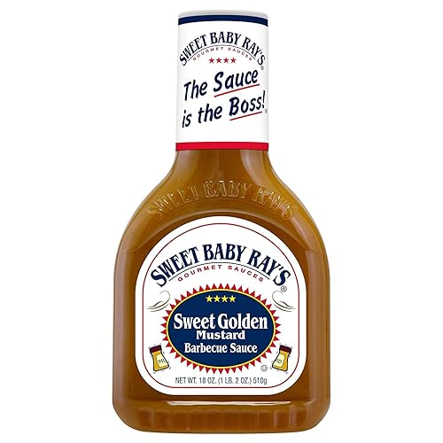 Miniatura 3 de Sweet Baby Ray's Variety, 1 salsa de barbacoa Sweet Baby Ray's, mostaza dorada dulce, 18 onzas, 1 aderezo Ken's Steak House Buttermilk Ranch, 16