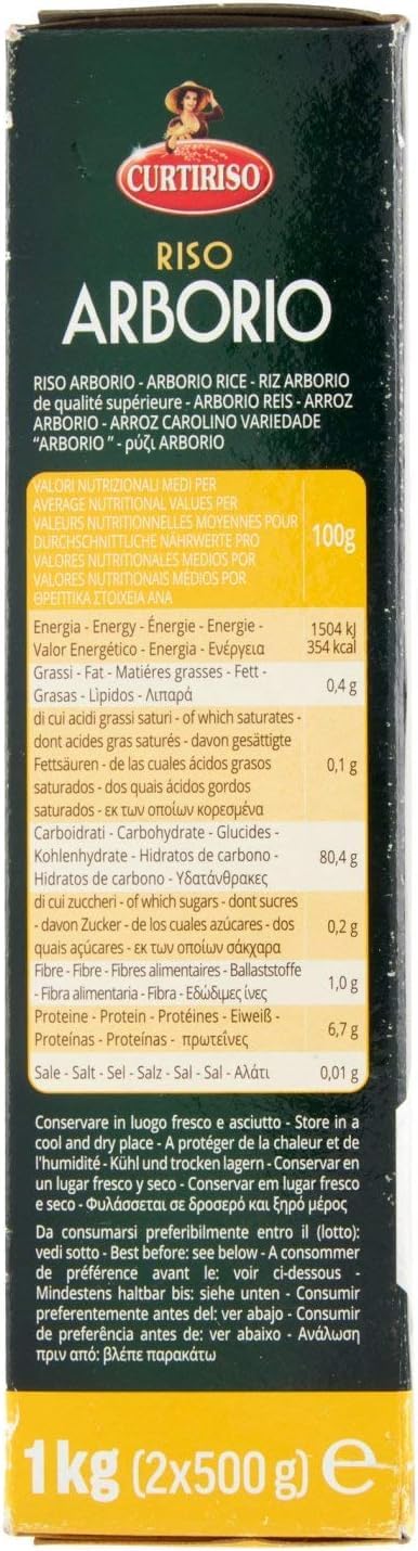 Italian Gourmet Arborio Risottoreis 10x1kg 10kg mit Polpa Großpackung