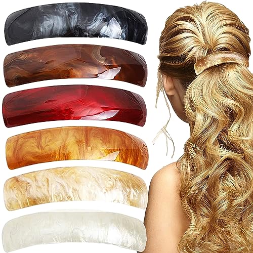 Fermaglio Capelli Acrilico A Scacchi Two Oh One - Accessorio Donna Chic E Resistente, Colore Blu - 5