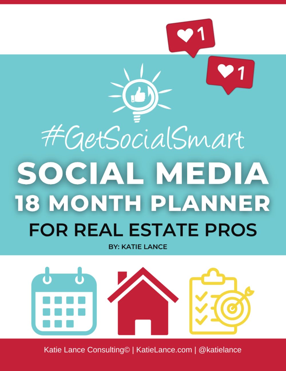 #GetSocialSmart 18-Month Social Media Planner for Real Estate Pros
