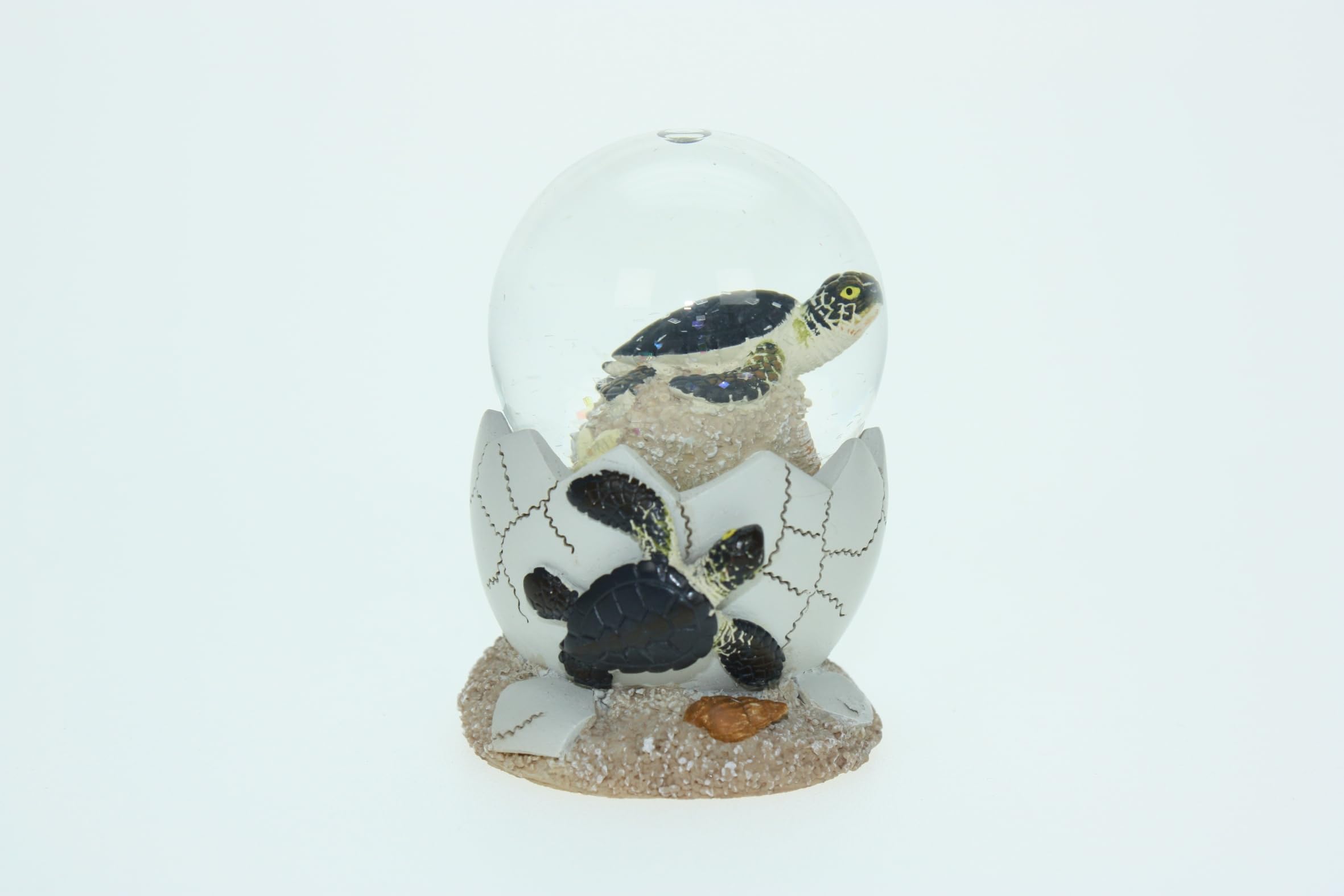 Cornelißen Multicolor Glitter Ball Sea Turtle Animal Snow Miniature Shaker Glass Ball