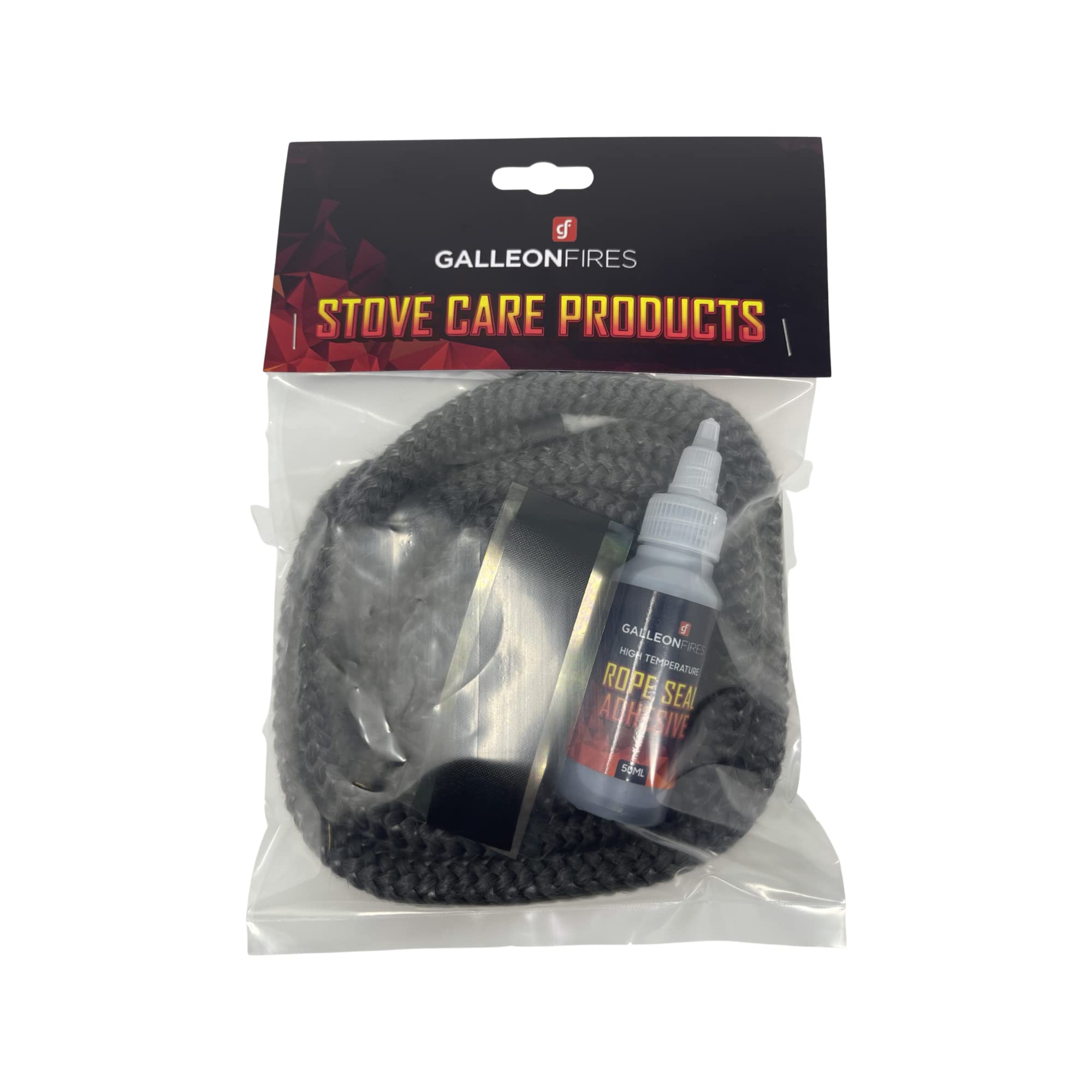 13mm Stove Soft Rope for Stove Door, Replacement Rope Pack, Black Rope Seal  kit (with 50ml Super Seal) 13mm x 2M : Amazon.co.uk: DIY u0026 Tools