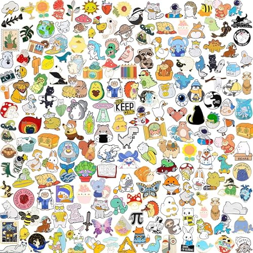 fiintrwa 20 Mixed Enamel Brooch Bulk Set,Lapel...