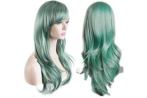 Women's Heat Resistant Halloween Costume Wigs for Women 28 Inch 70CM Long...