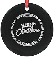 Vista 18 de Adornos de Navidad de voleibol, decoraciones deportivas de Navidad para árbol, regalo para amantes del voleibol, adornos de Navidad redondos