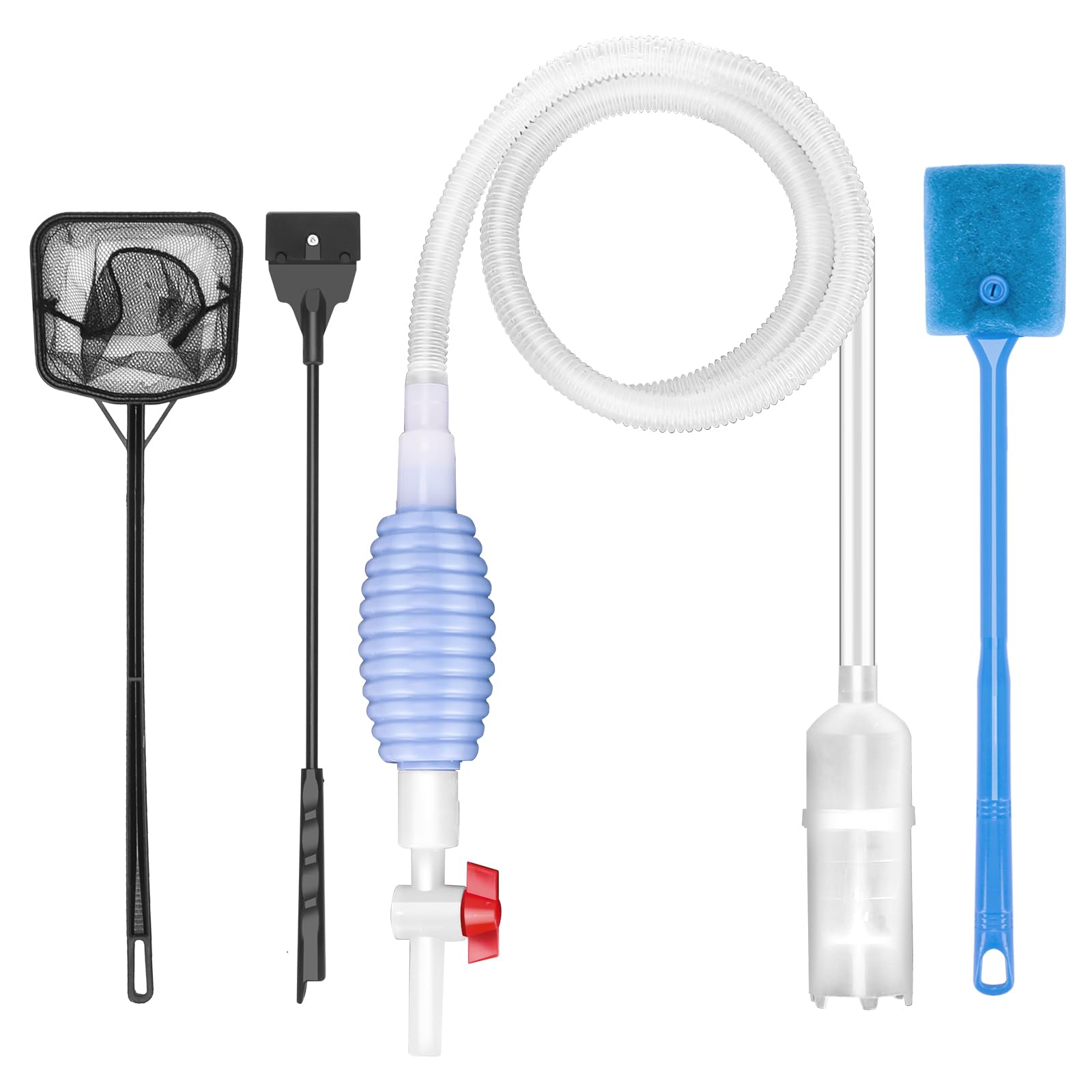 Lanswood Fish Tank Cleaning Kit Set of 4 Pieces