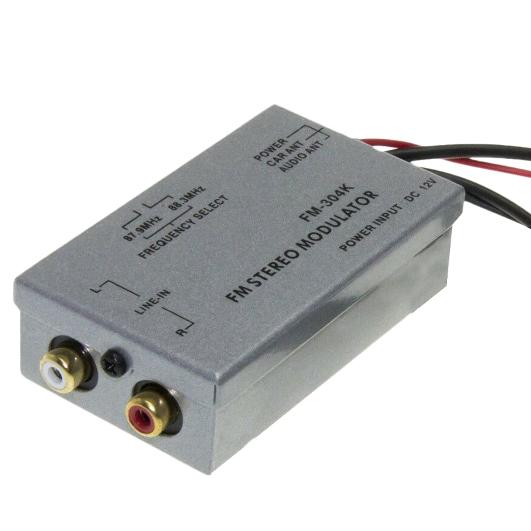 10X Universal FM Modulator Stéréo Mp3 Auto Antenne Kabel Autoradio Cinch Aux Adaptateur