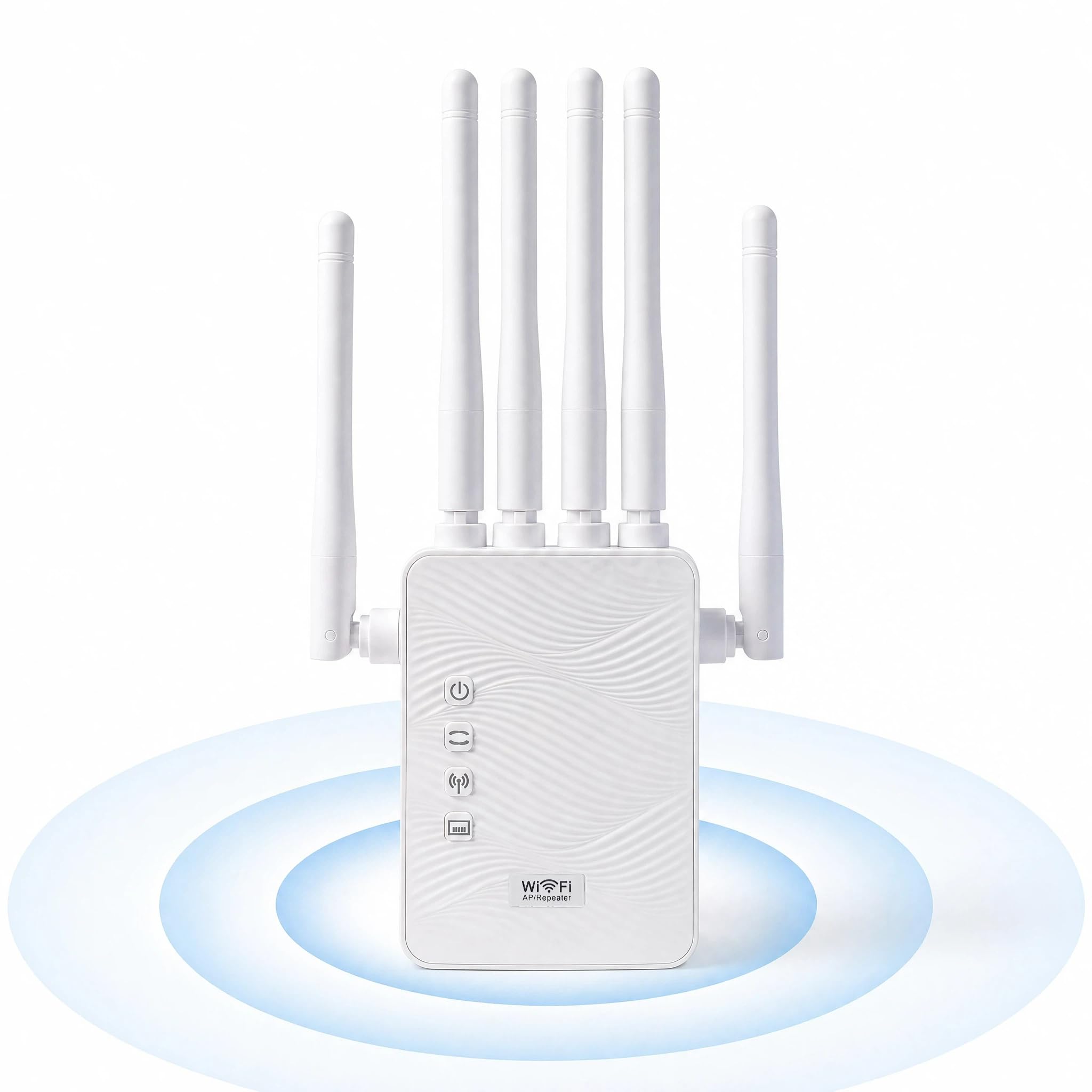 Répéteur WiFi Puissant, Amplificateur WiFi, Portée du Signal Jusqu’à 1200m²
