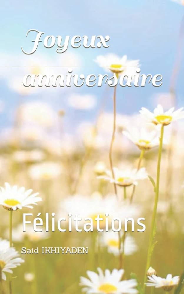 値下げ★JE VOUS SOUHAITE UN BON ANNIVERSAIRE message pour souhaiter joyeux anniversaire a mon grand frere