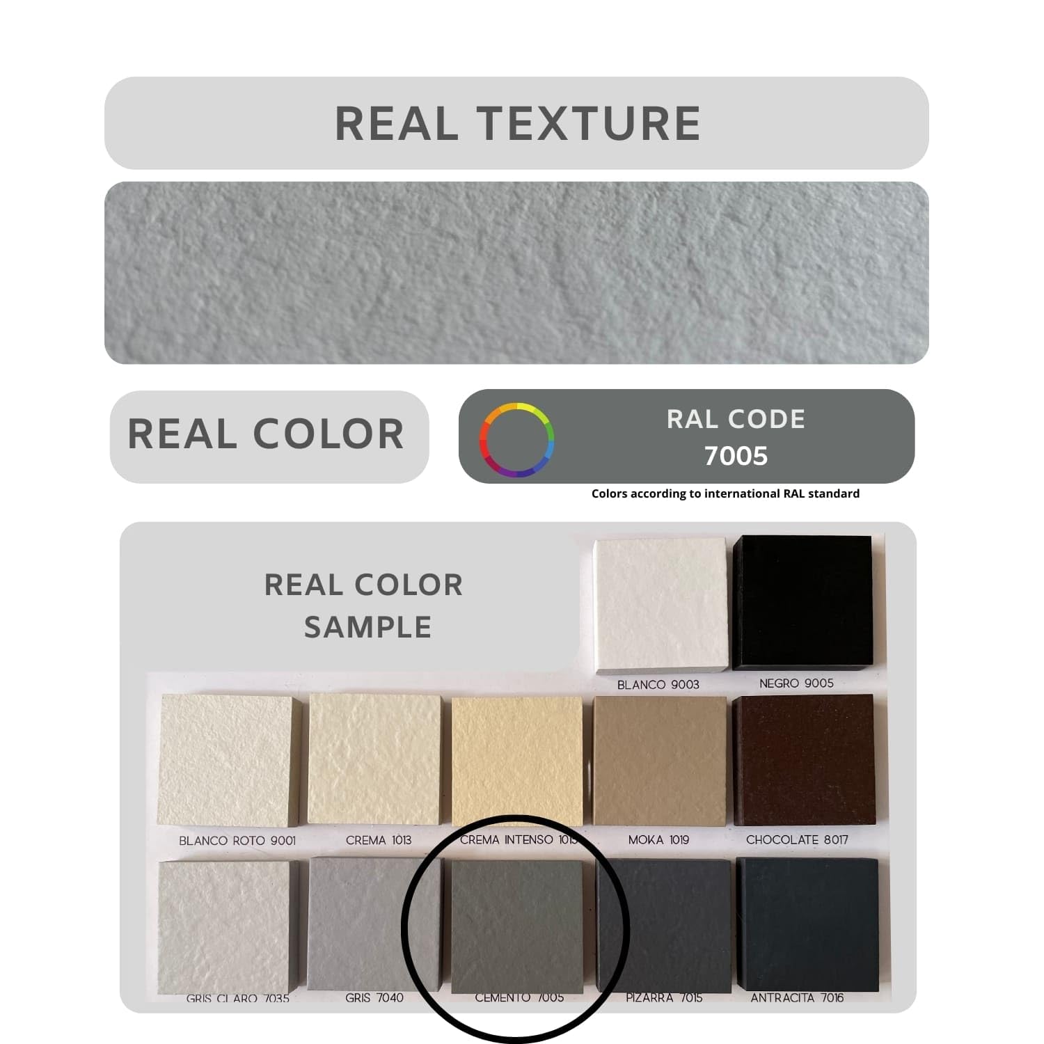 SoulHome Plato de Ducha Resina 210x90 Cemento - Rejilla Dorada | Antideslizante C3, Extraplano, Resina y carga mineral, Textura Liso Piedra, Antibacteriano, Gel-coat, Incluye válvula desagüe