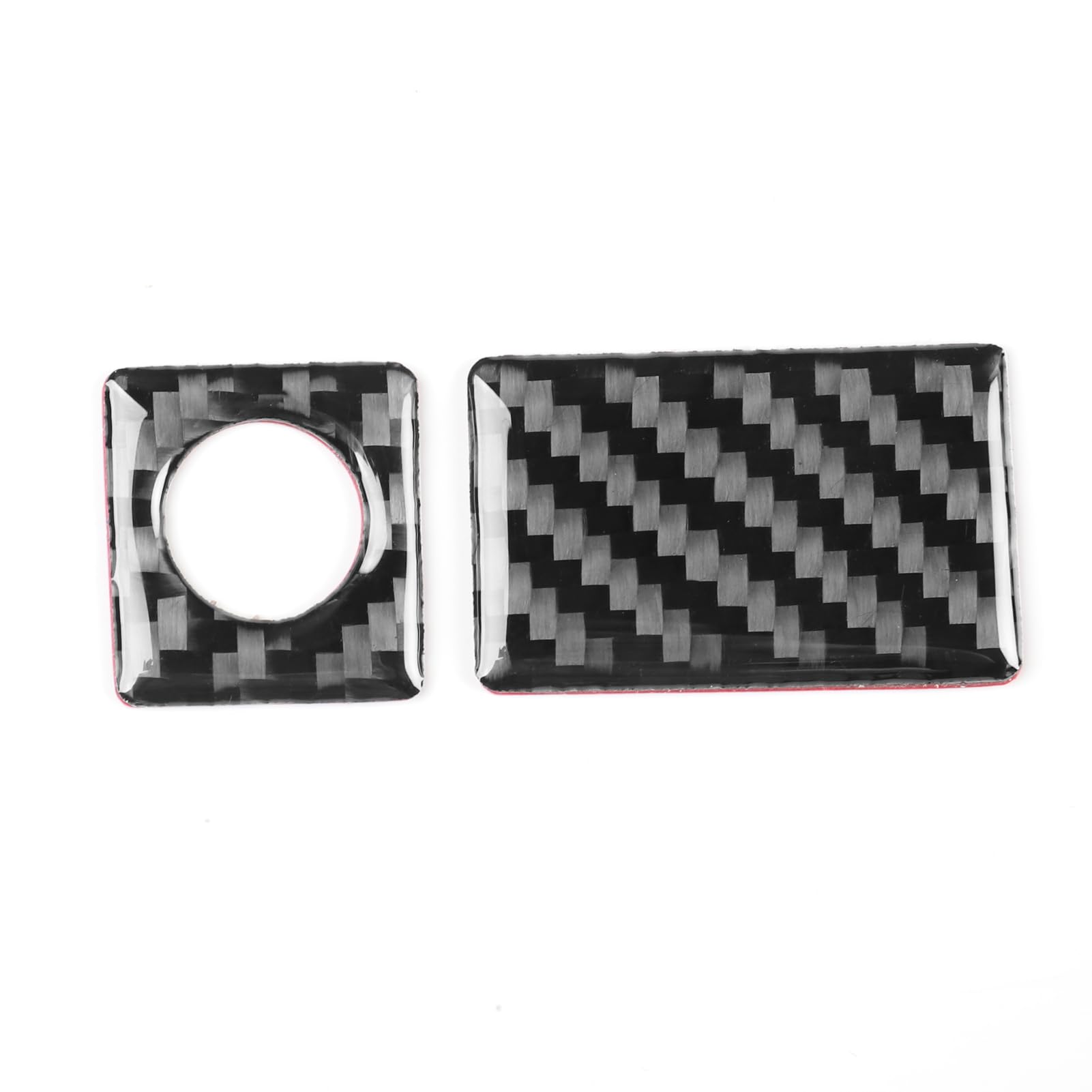 UOADA 2pcs Car Glove Box Decal Storage Box Sticker Carbon Fiber Trim Compatible with Toyota Celica 2000 2001 2002 2003 2004 2005 Car Interior Accessories