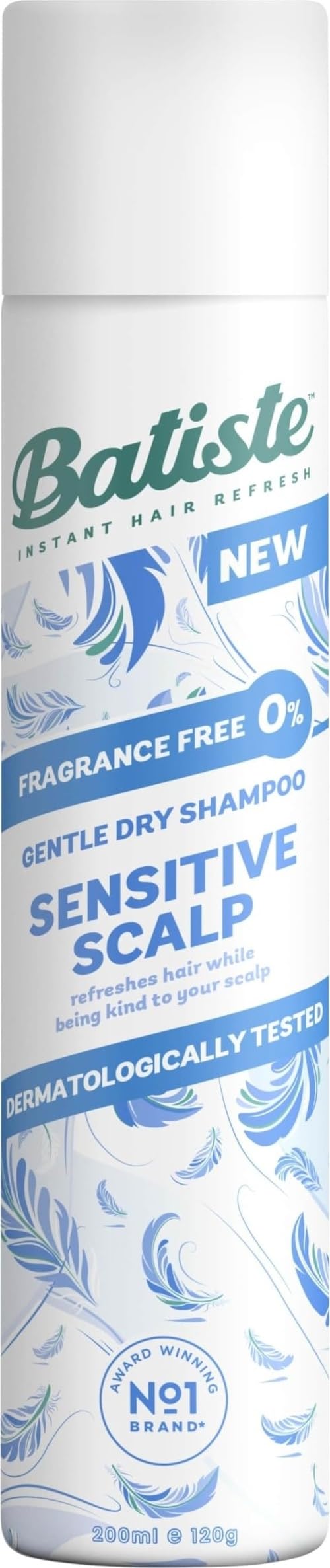 Batiste Sensitive Scalp Gentle Dry Shampoo 200Ml