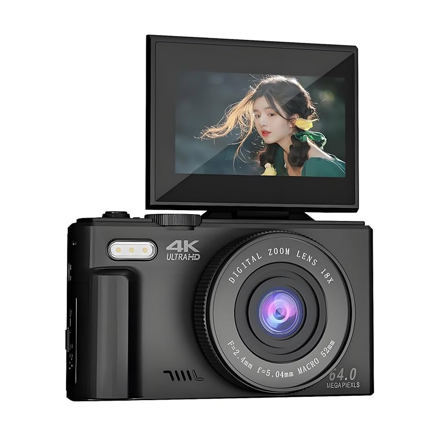 Amazon.com : 4K Digital Camera for Photography, 64MP