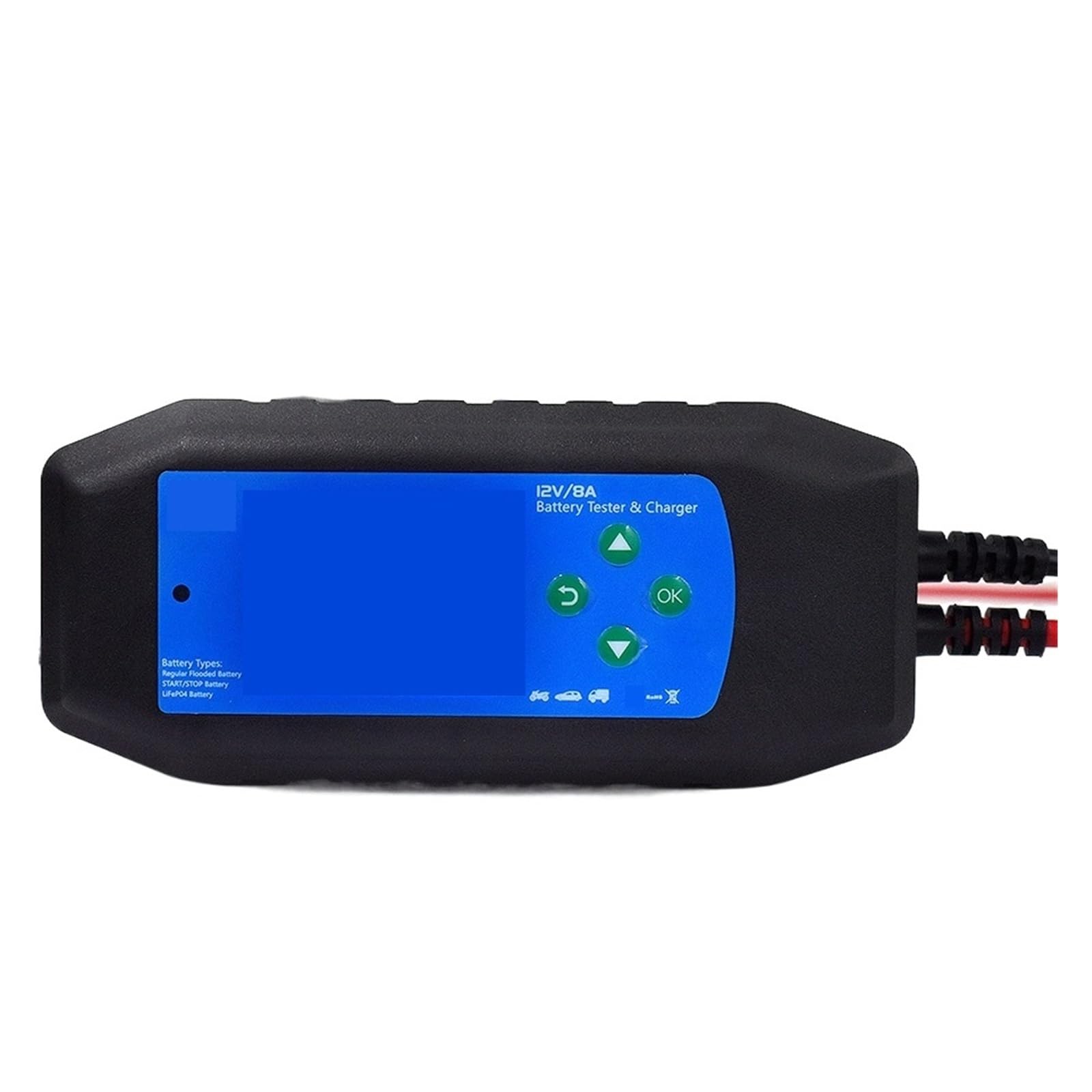 Herramienta De Diagnóstico Circuito Carga Arranque Voltaje 12V Cargador Batería Y Detector Probador Prueba Analizador Detección Rápida Precisa