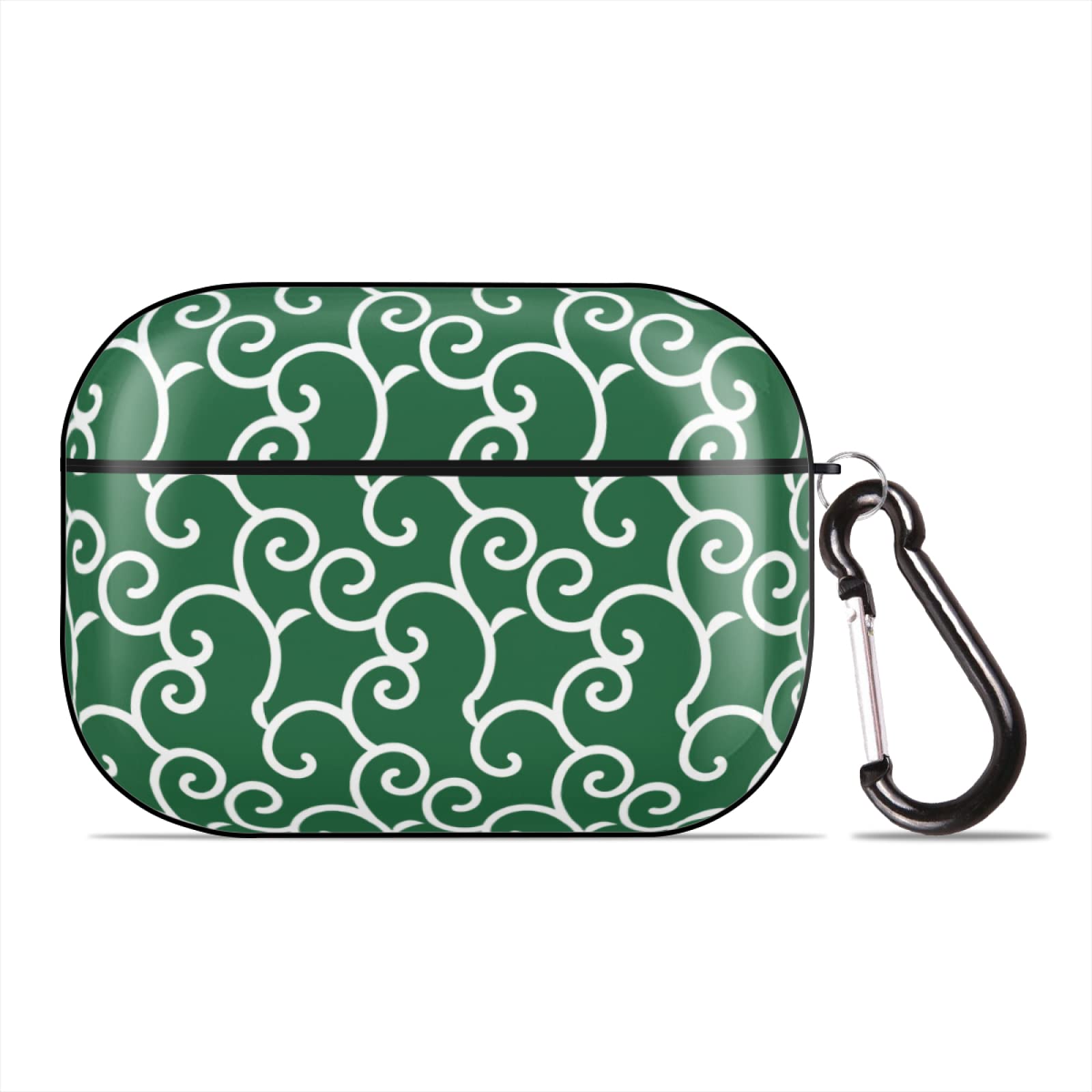 Amazon | AirPods Proケース 和柄 緑 唐草模様 AirPods Proカバー