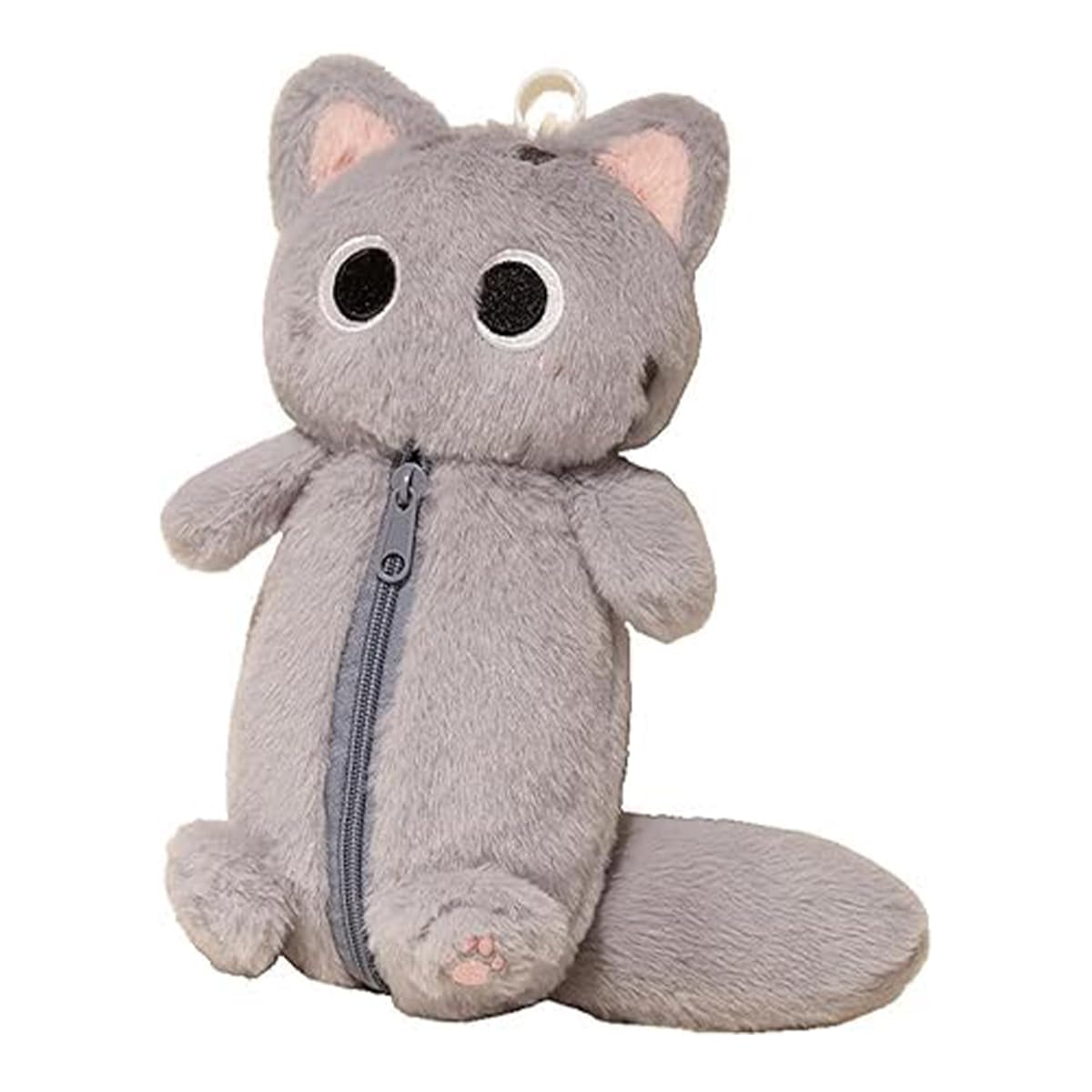 Amazon | ペンケース 猫 筆箱 ぬいぐるみ ぬいぐるみ ふわふわ ふでば