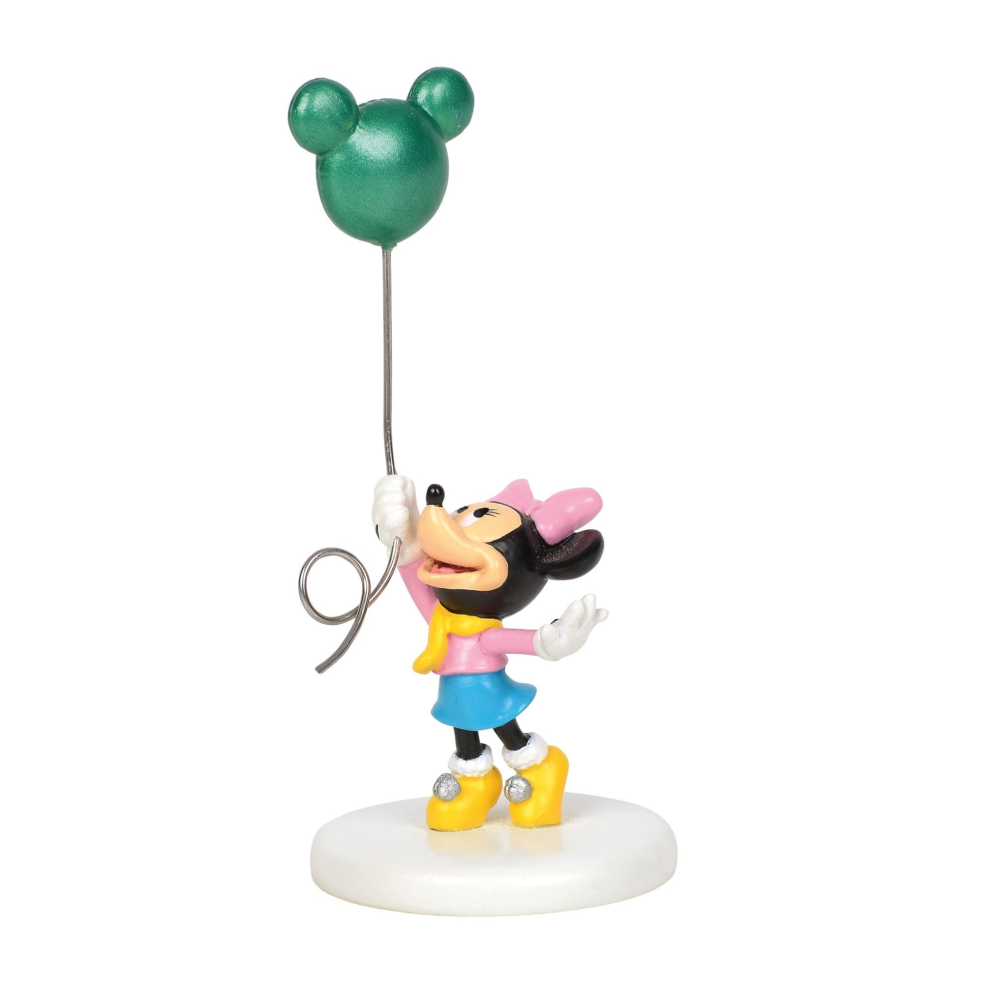 Department 56 Disney Village Accessories Mickey's Head in The Clouds Figurine, 6 Inch, Multicolor